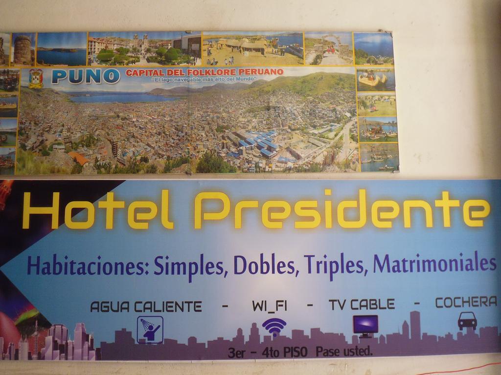 Presidente Inn Пуно Екстериор снимка